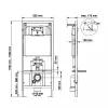 K-50 Slim Unterputz-WC-Tank