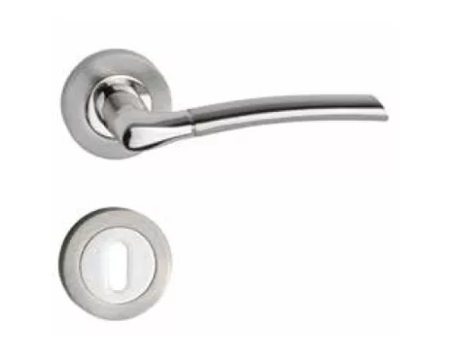 Chrom-inox Rundknopf BB Griff