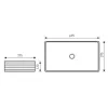 KR-53 Keramik-Design-Waschtisch