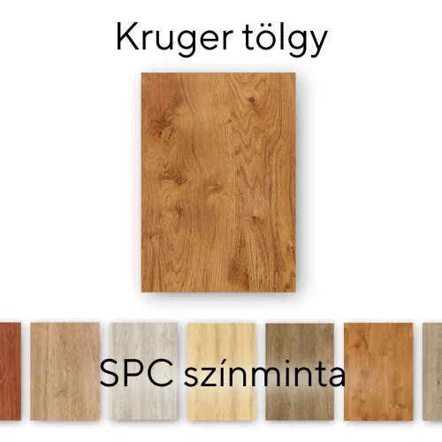 Leziter Kruger Eiche Vinyl SPC Bodenbelag Muster/Muster