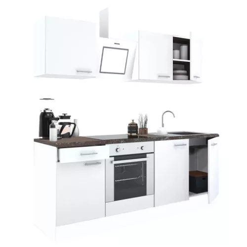 Yorki 210 Küchenmöbel, Version mit unterem Backofen
