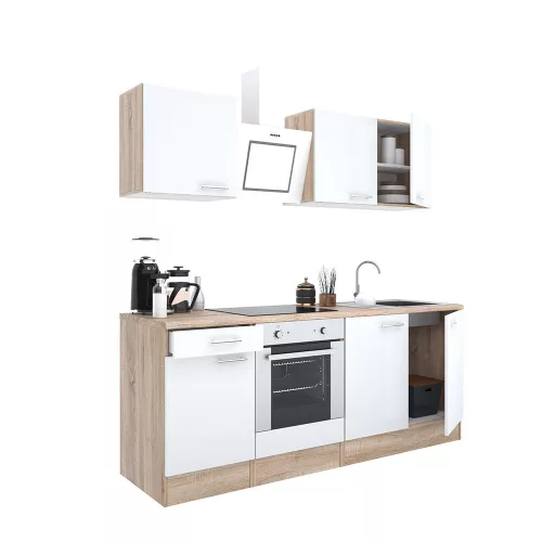 Yorki 210 Küchenmöbel, Version mit unterem Backofen