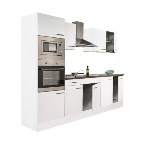 Yorki 270 Küchenzeile mit Backofen und Mikrowelle