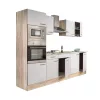 Yorki 270 Küchenzeile mit Backofen und Mikrowelle