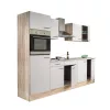 Yorki 270 Küchenzeile mit Backofen und Mikrowelle