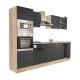 Yorki 280 Küchenmöbel mit Backofen und Mikrowelle