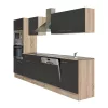 Yorki 280 Küchenmöbel mit Backofen und Mikrowelle