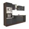 Yorki 280 Küchenmöbel mit Backofen und Mikrowelle