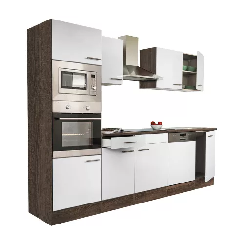 Yorki 280 Küchenmöbel mit Backofen und Mikrowelle
