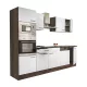 Yorki 280 Küchenmöbel mit Backofen und Mikrowelle