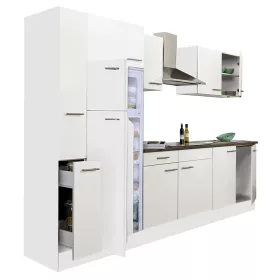   Yorki 300 Küchenzeile mit Top-Gefrierschrank und Kühlschrank