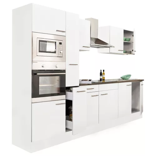 Yorki 300 Küchenzeile mit Backofen und Mikrowelle