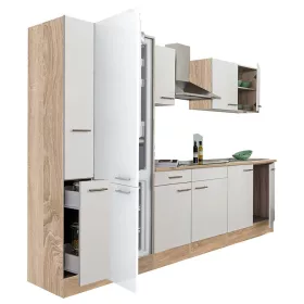 Yorki 300 Küchenzeile mit Unterbaukühlschrank