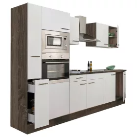 Yorki 300 Küchenzeile mit Backofen und Mikrowelle
