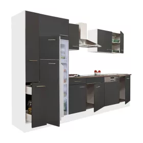   Yorki 310 Küchenzeile mit Top-Gefrierschrank und Kühlschrank