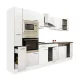 Yorki 310 Küchenmöbel mit Backofen und Mikrowelle