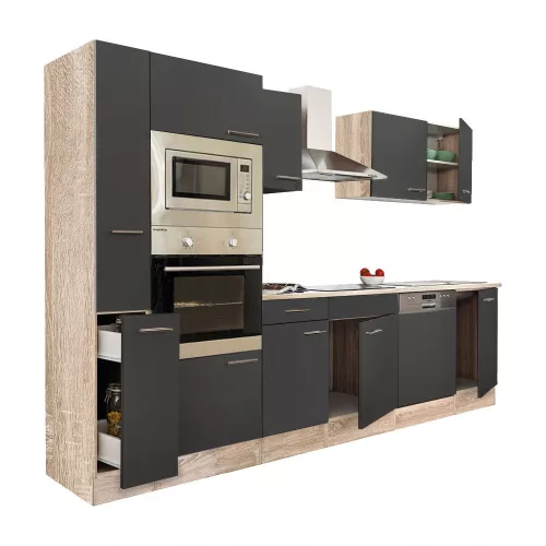 Yorki 310 Küchenmöbel mit Backofen und Mikrowelle