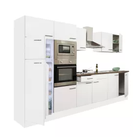  Yorki 330 Küchenzeile mit Top-Gefrierschrank und Kühlschrank