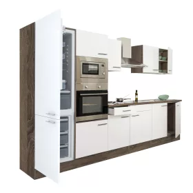 Yorki 330 Küchenzeile mit Unterbaukühlschrank
