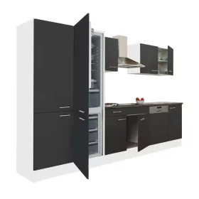Yorki 340 Küchenzeile mit Unterbaukühlschrank