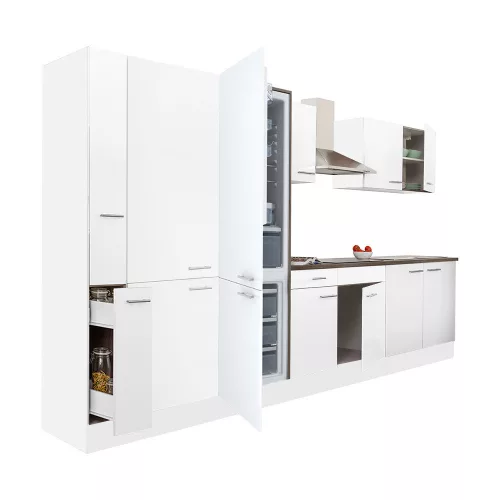 Yorki 360 Küchenzeile mit Unterbaukühlschrank
