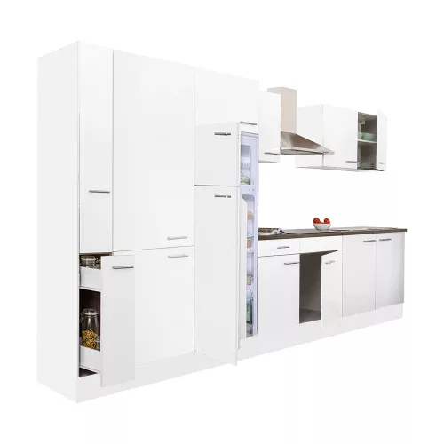 Yorki 360 Küchenzeile mit Top-Gefrierschrank und Kühlschrank