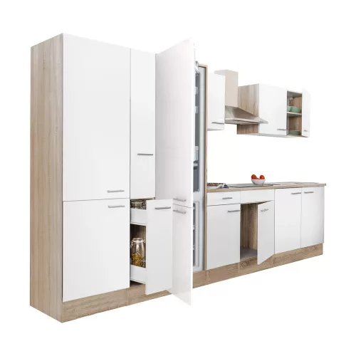 Yorki 360 Küchenzeile mit Unterbaukühlschrank