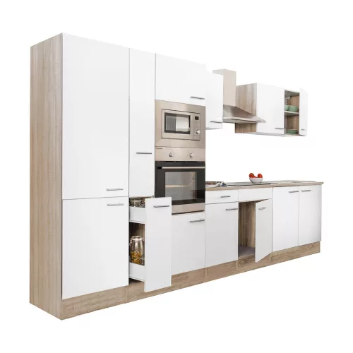 Yorki 360 Küchenmöbel mit Backofen und Mikrowelle