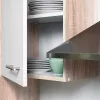 Yorki 360 Küchenzeile mit Top-Gefrierschrank und Kühlschrank