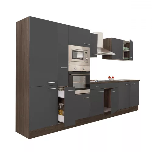 Yorki 360 Küchenmöbel mit Backofen und Mikrowelle
