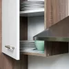 Yorki 360 Küchenzeile mit Top-Gefrierschrank und Kühlschrank