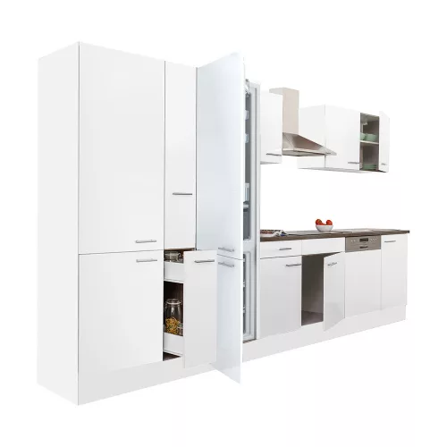 Yorki 370 Küchenzeile mit Unterbaukühlschrank