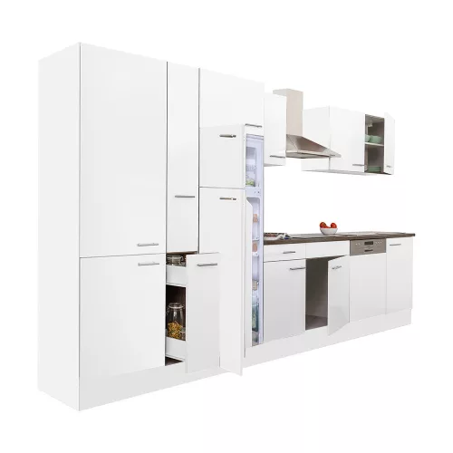 Yorki 370 Küchenzeile mit Top-Gefrierschrank und Kühlschrank