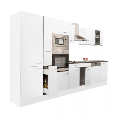 Yorki 370 Küchenzeile mit Backofen und Mikrowelle