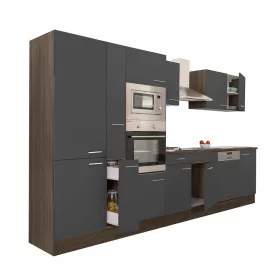 Yorki 370 Küchenzeile mit Backofen und Mikrowelle
