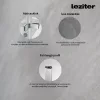 Alor 120x140 cm Badewanne Wand