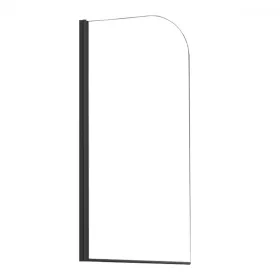 Eva 70x140 cm Badewanne Wand schwarz
