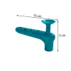 Türstopper für Türgriff blau