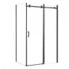 Bold-in 80x100 cm asymmetrische Duschabtrennung ohne Duschwanne