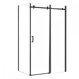   Bold-in 80x100 cm asymmetrische Duschabtrennung ohne Duschwanne