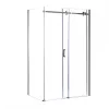 Bold-in 80x100 cm asymmetrische Duschabtrennung ohne Duschwanne