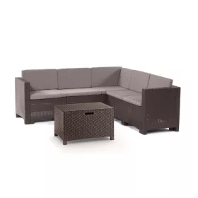 City-Eck-Gartenmöbel-Set