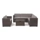 City Big 7-Sitzer-Eck-Gartenmöbel-Set