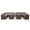City Large 10-Sitzer Eck-Gartenmöbel-Set
