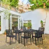 Violina 6+1 Gartenmöbelset mit Armlehnen