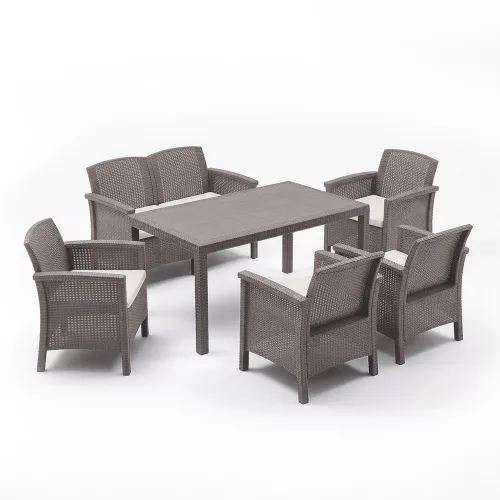 Venus IV Gartenmöbelset für 6 Personen