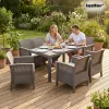 Venus IV Gartenmöbelset für 6 Personen