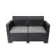 Nero 2-Sitzer Gartensofa