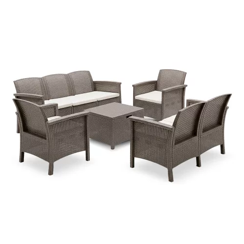 Gartenmöbelset Venus II für 7 Personen