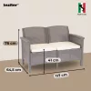 Gartenmöbelset Venus II für 7 Personen